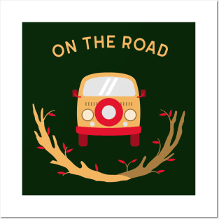 On the road autumn Posters and Art